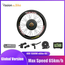 Load image into Gallery viewer, EBike Conversion Kit 1500W Electric Bicycle Hub Motor 20 26 27.5 700C 28 29" Rear bike wheel PASIONEBIKE