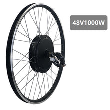 Load image into Gallery viewer, SOMEDAY Electric Bicycle Conversion Kit 48V 1000W/1500W Front BLDC Hub Motor 20/24/26/27.5/28/29 inch 700C Wheel For E-bike
