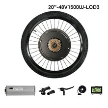 Load image into Gallery viewer, EBike Conversion Kit 1500W Electric Bicycle Hub Motor  20 26 27.5 700C 28 29" Rear bike wheel PASIONEBIKE
