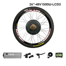 Load image into Gallery viewer, EBike Conversion Kit 1500W Electric Bicycle Hub Motor  20 26 27.5 700C 28 29" Rear bike wheel PASIONEBIKE

